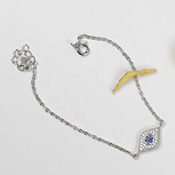 925 Silver Eyes Charm Bracelets for Women
