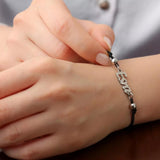 Personalized Stainless Steel Name Bracelet for Men or Women
