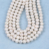 10-11mm Potato Freshwater Pearl Strands DIY Beads Natural Pearl Necklace