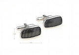 Brass Cuff Buttons Car Air Intake Grid Cufflinks
