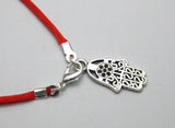 10 Mixed Kabbalah Hand Charms Red String Bracelets