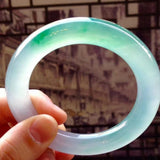 Zheru Jewelry Burmese Jade Bracelet for Mom and Girlfriend