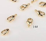 DIY Jewelry Beads Electroplating Lobster Buckle for Necklaces Bracelet