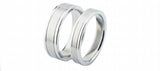 Stainless Steel & Titanium Couple Rings