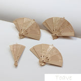 Chinese-Style Double Ceiling Fan Sub-Pendant-Open Folding