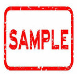 Logo Printed Sample Fee with Convenient Payment Options