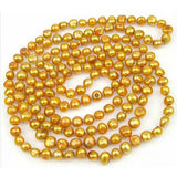 Baroque Freshwater Pearl Necklace 52'' Long