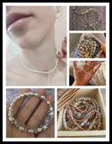 Freshwater Pearl Rice Beads 36cm DIY Jewelry Accessory