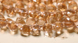 5pcs AA Orange Quartz Faceted Loose Beads for DIY Jewelry Making