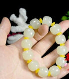 Hetian Jade Bracelet and Jade High Rising Bracelet Jade Old Drum Bracelet