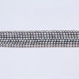 6-7mm Gray Silver Potato Round Fresh Water Pearl Loose Beads