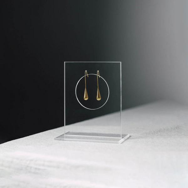 Acrylic Earrings Display Stand Vertical Holder