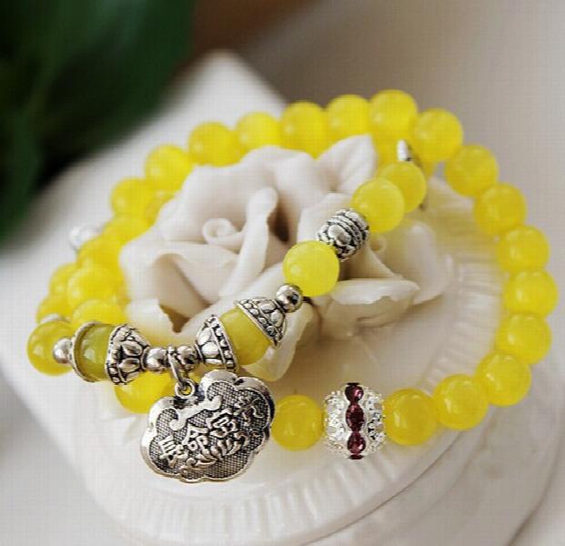 Tibetan Silver Opal Bracelet Women's Ethnic Jewelry