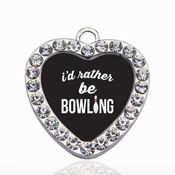 Bowling Circle Charm for DIY Jewelry Making