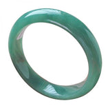 Zheru Natural Emerald Dark Green 54-64mm Bracelet Princess Jewelry