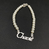 Pearl Anklet Stainless Steel Jewelry for Christmas