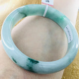 Light Green Jadeite Bracelet + 54-61mm Women's Jewelry Gift