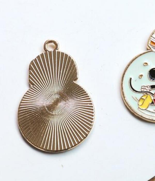 50 Metal Charms for DIY Jewelry Making Supplies