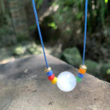 Natural Moonstone Choker Necklace - Gemstone High Jewelry Choker