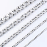Men's Stainless Steel Cuban Necklace 3mm-11.5mm Various Widths