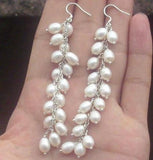 Classic Pearl Earrings 6-7mm Freshwater Silver Hook