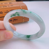 Zheru Jewelry Natural Myanmar Jade Princess Bracelet for Mom and Girlfriend