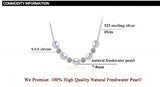 Freshwater Pearl Choker 925 Silver Necklace