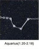 925 Silver Zircon Geometric 12 Constellations Bracelet