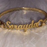 Personalized Heart Name Bracelet for Women - Stainless Steel Jewelry Gift