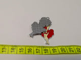 Anime Enamel Metal Charm Pendants for DIY Jewelry Making