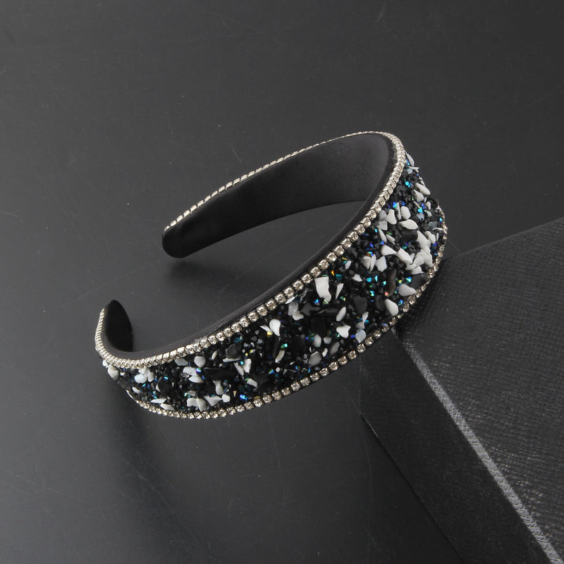 Baroque Rhinestone Headband Wedding Tiara Bridal Hair Accessories