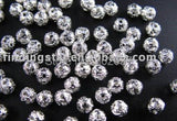 5000PCS Silver Filigree Spacer Beads 4mm M279