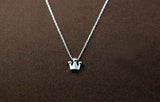 925 Sterling Silver Crown Necklace & Pendant for Women