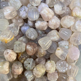 10x10mm Naturl Stone Bead Flower Shape High Quality Gemstone Bead