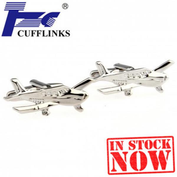 TZG05180 Plane Cufflink Cuff Link 2 Pairs
