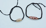 Handmade Tibetan Dzi Bracelet Adjustable