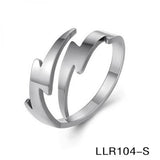 Silver Red Rope Bangle Bracelet Women Jewelry Gift LLR104