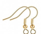 10pcs 925 Sterling Silver Earring Hooks for DIY Jewelry Making Z873