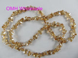 OMH 150Pcs Butterfly Glass Crystal Beads 8x6mm - 8 Colors Available