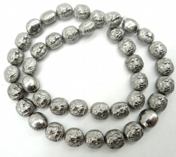 Natural Quartz Crystal Hematite Craft Beads Pendant Necklace