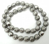 Natural Quartz Crystal Hematite Craft Beads Pendant Necklace