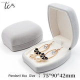 Velvet Jewelry Receptacle for Ring Earrings Pendant