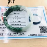 Zheru Natural Jadeite Bracelet 54-62mm Female Princess Jade Gift