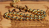 Muslim Prayer Beads Hematite Stone Tasbih Islamic Misbaha Tasbeeh Beads