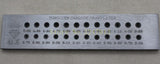 Tungsten Carbide Wire Drawplate Jewelry Making Steel Drawplate