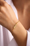 Dainty Name Bracelet,Custom Name Bracelet,Stainless Steel Name Bracelet