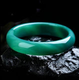 Zheru Agate Chalcedony Green Bracelet Princess Gift for Her