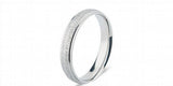 Matte Stainless Steel Couple Rings