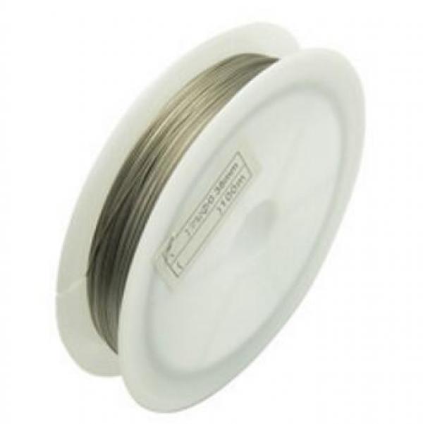 Steel Wire 0.38mm 0.45mm 50m Never fade Fine jewelry Wire line