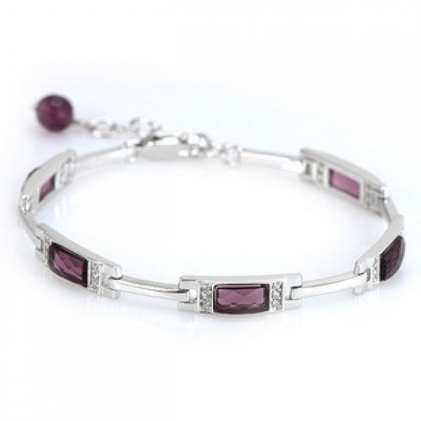 Women's Silver 925 WildCharm Crystal Bracelet Gift